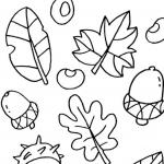 Осенние раскраски для детей разного возраста: скачать и распечатать Распечатать осенний лес